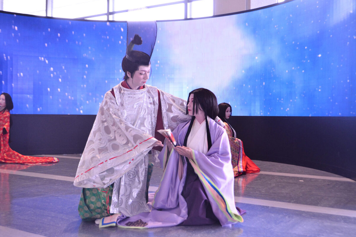 創作舞踊「源氏物語」を披露｜成田国際空港