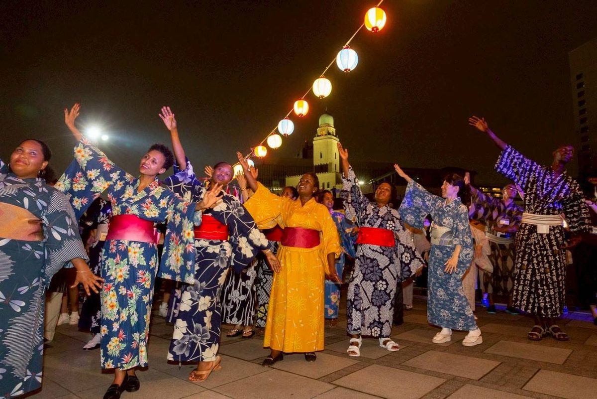 アフリカ盆踊りが「世界盆踊りプロジェクト」の始まり