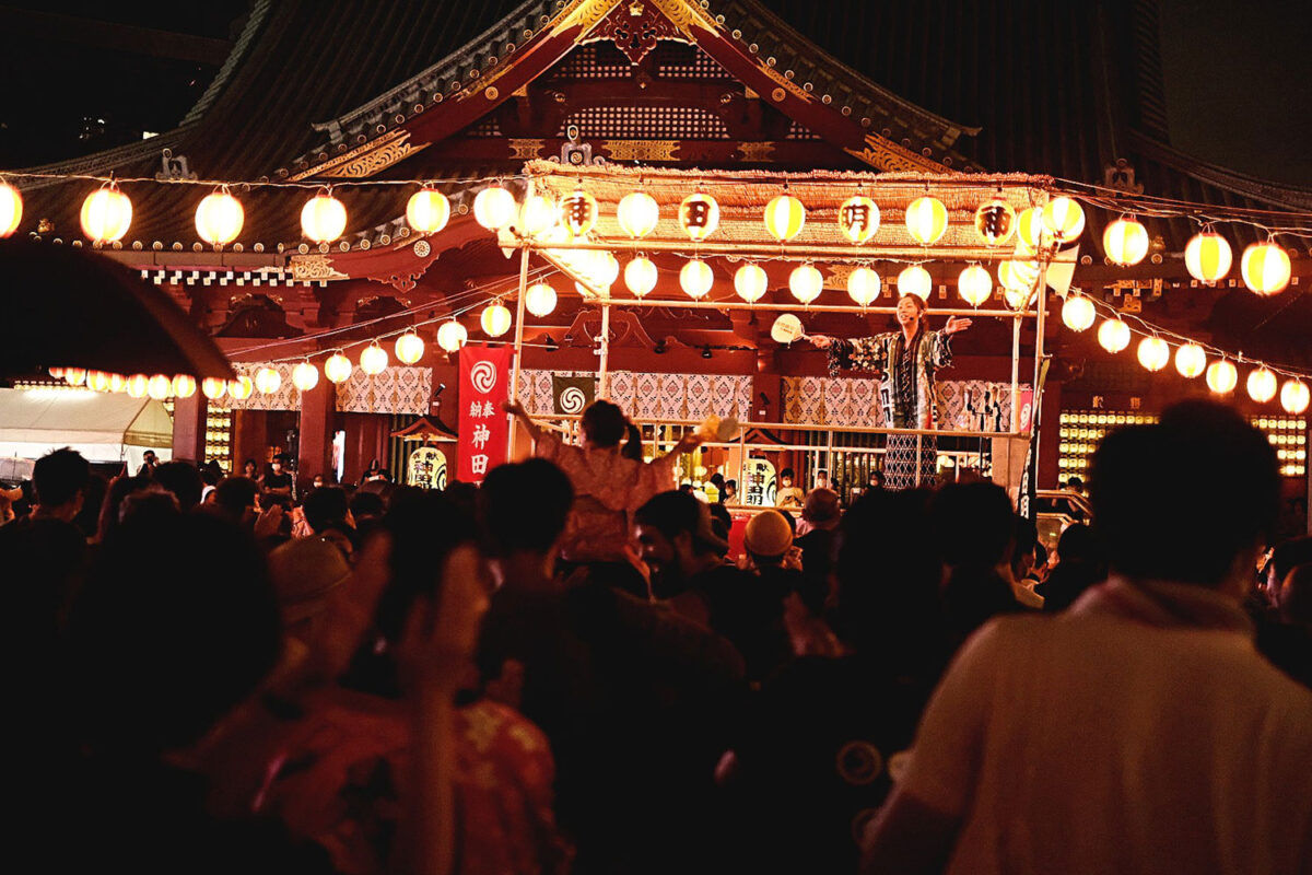 「神田明神音頭」を披露|神田明神納涼祭り2022