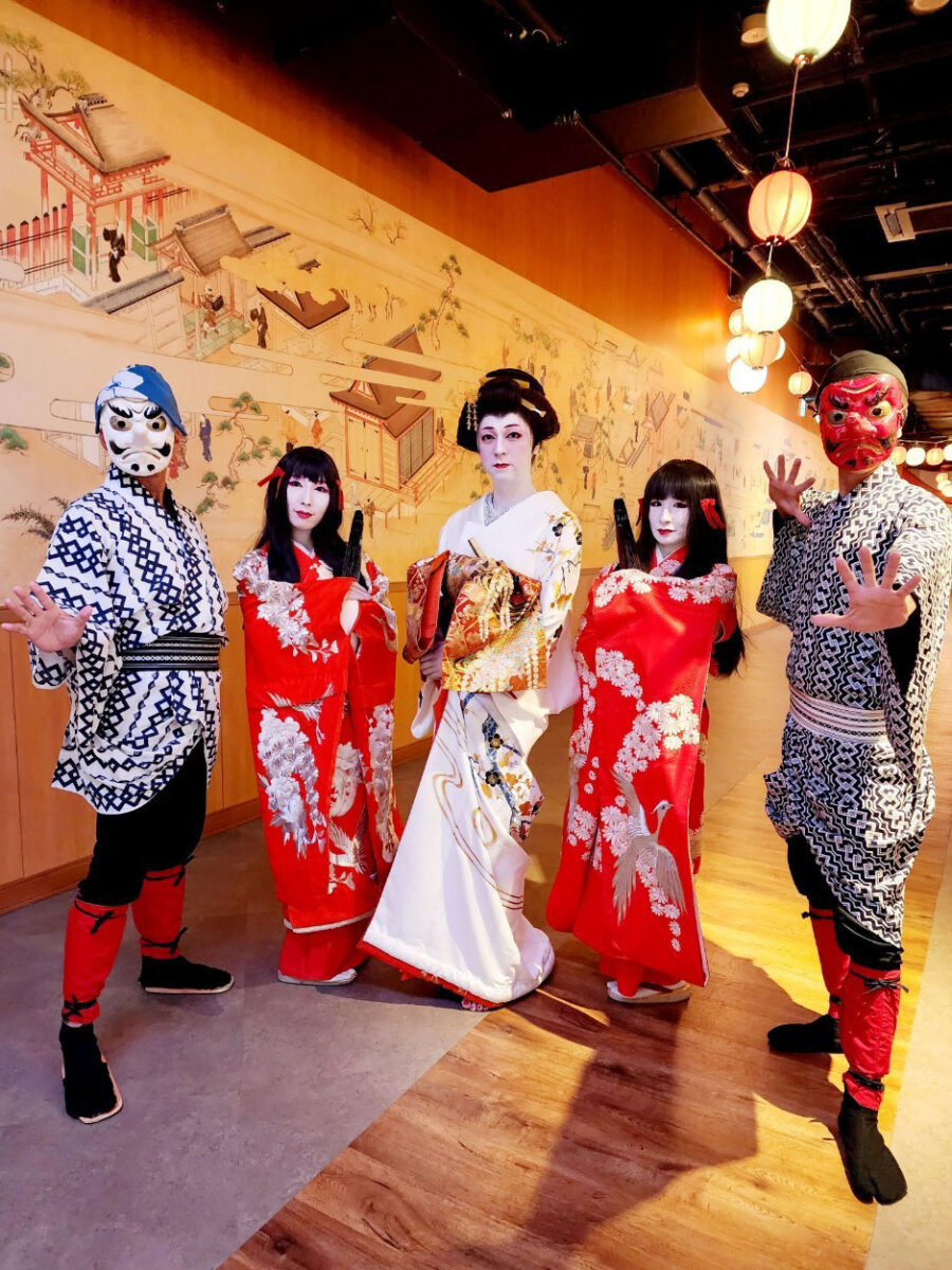 浅草右近屋舞踊ショー｜東京湯楽城