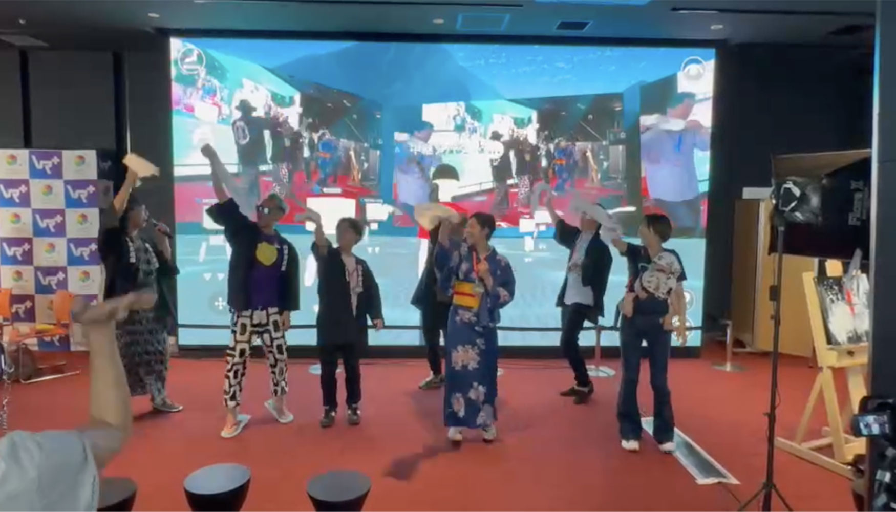 東京タワーでメタバース盆踊りを披露|メタ祭2023夏の陣
