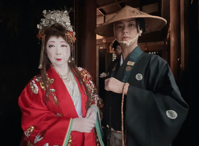 西國寺の尾道御伽草子で奉納舞