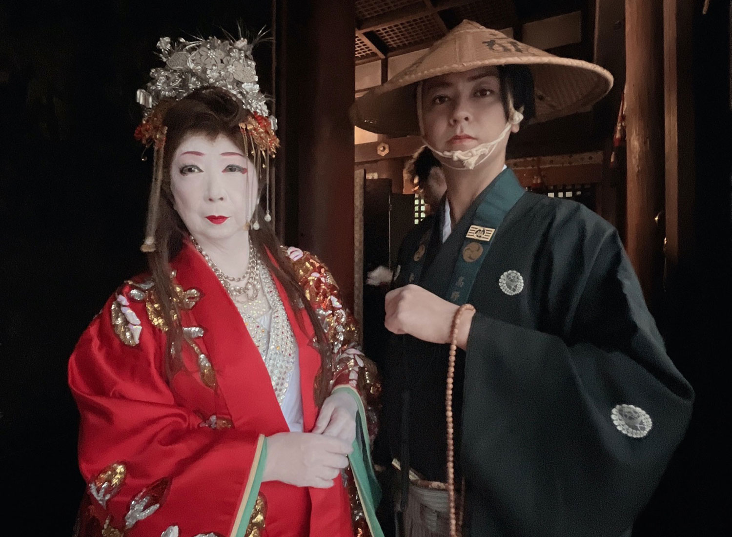 西國寺の尾道御伽草子で奉納舞