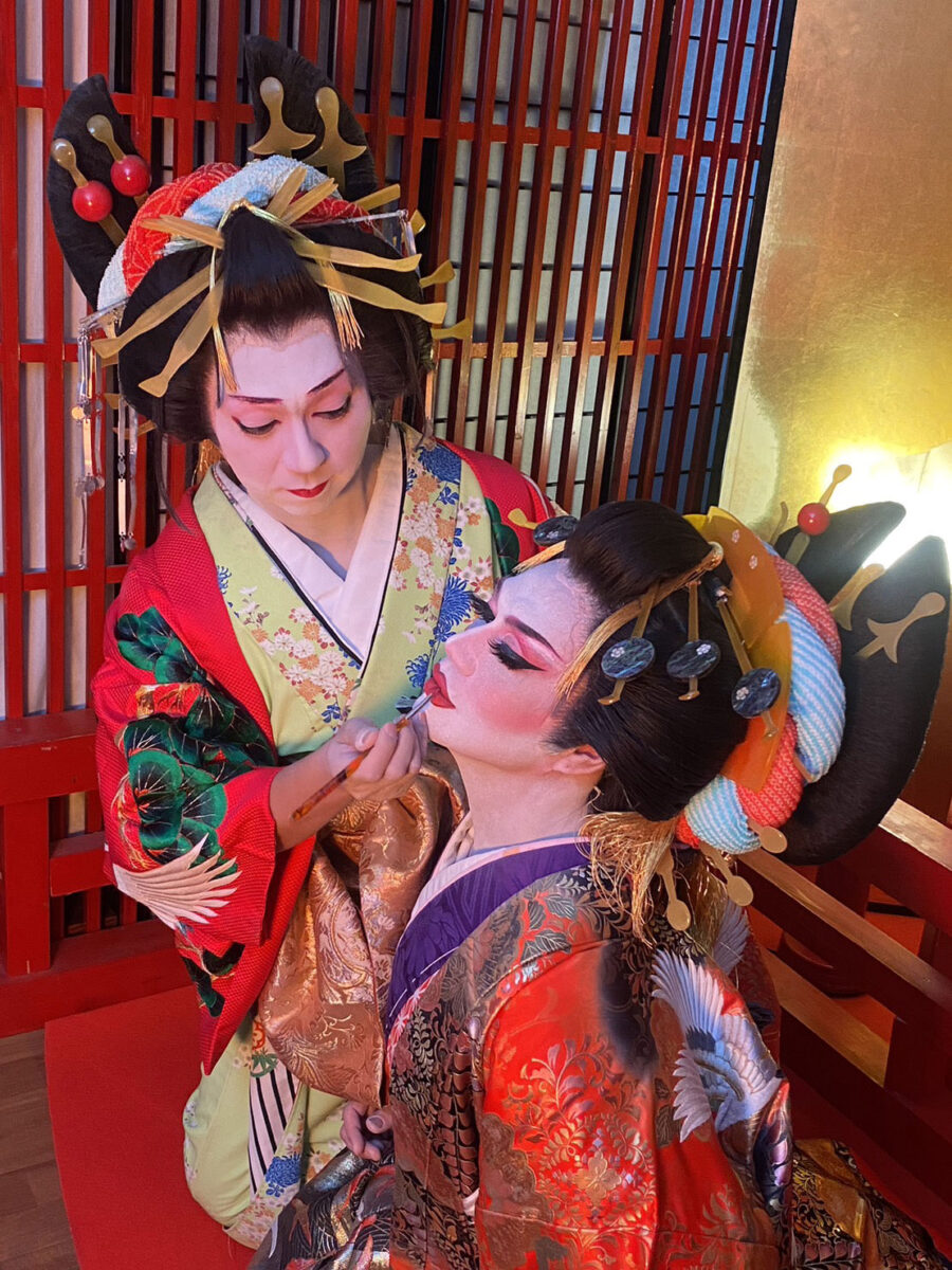 インフルエンサーのマニラ・ルゾン（Manila Luzon）が花魁体験