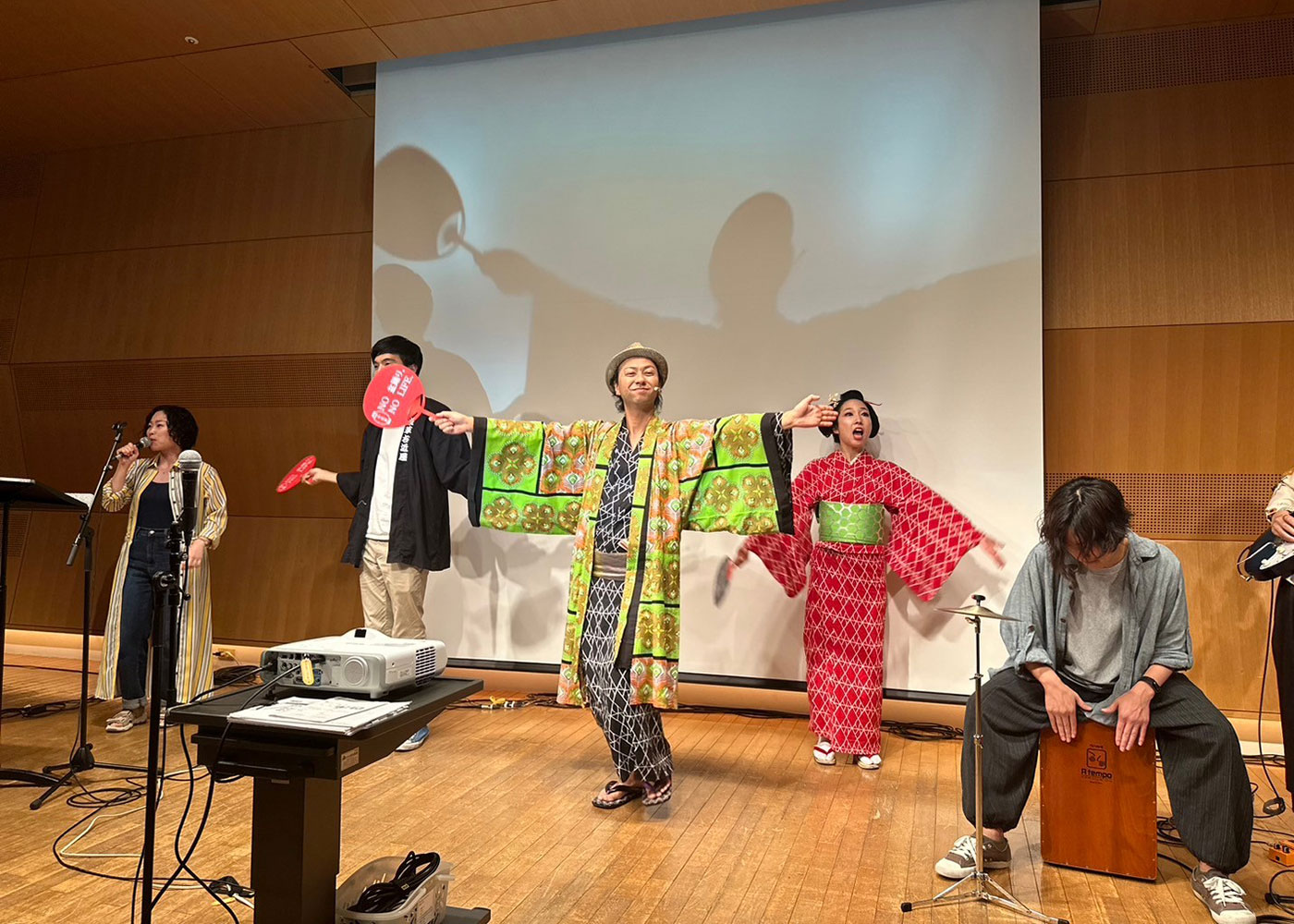 ワーグワン・ジャマイカ at ミューザ川崎で盆踊り