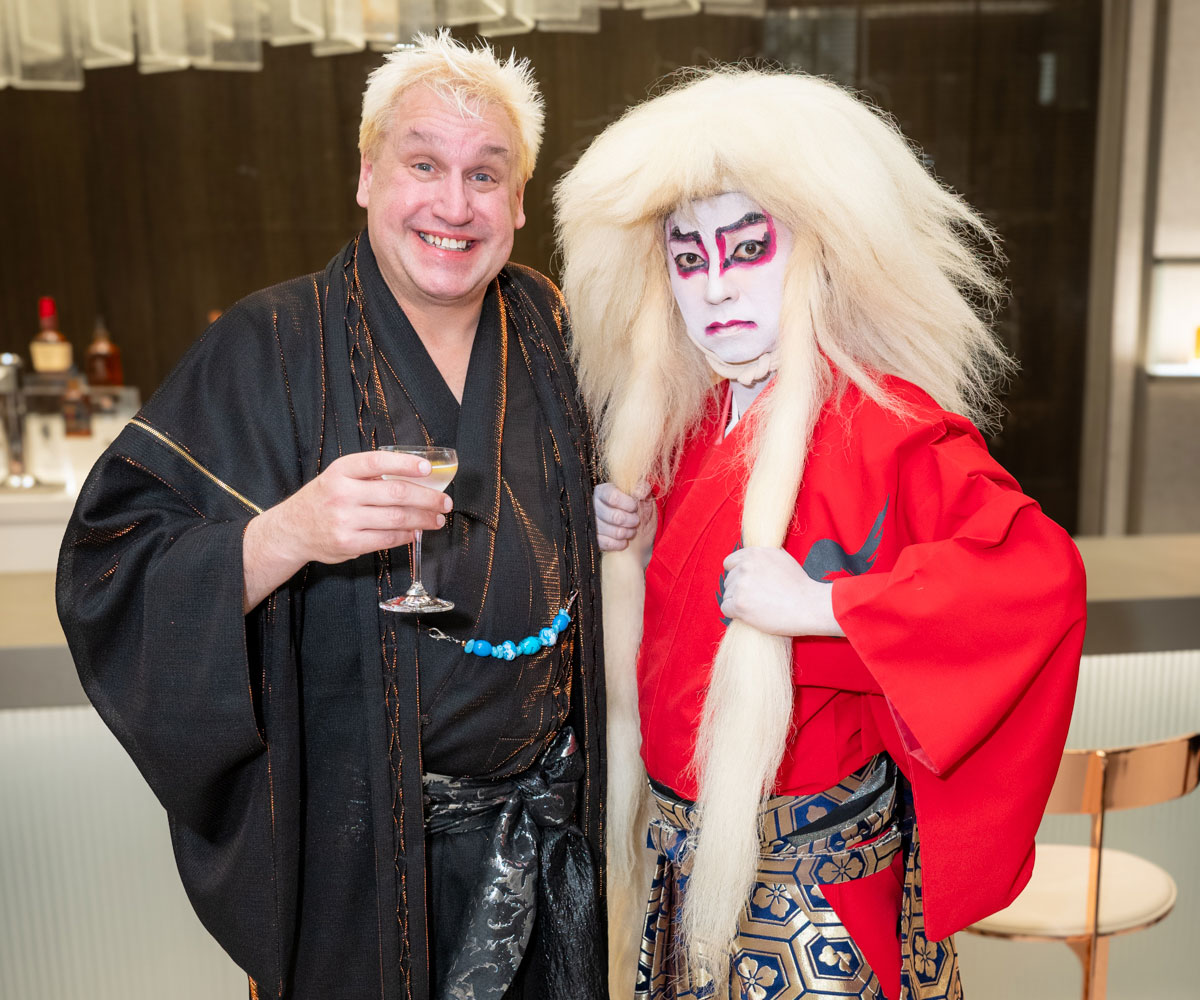 桂三輝 × 孝藤右近 NYブロードウェイ公演前日Gala Party