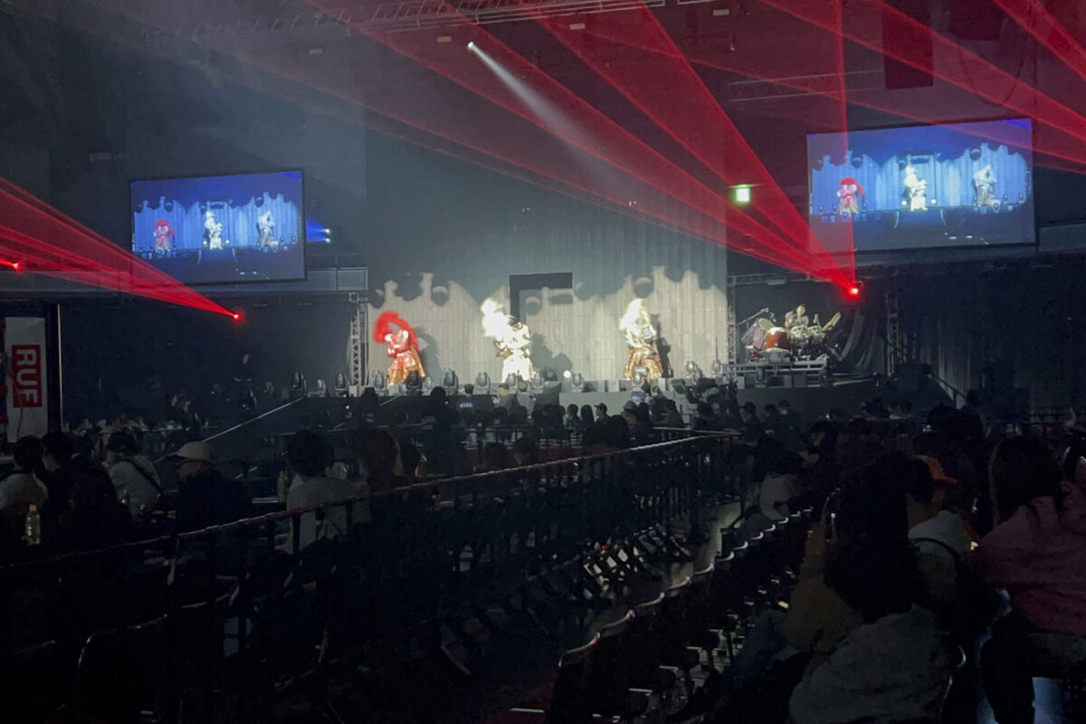 RISE × KABUKIで「三人連獅子」を披露