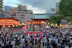 神田明神納涼祭りのアニソン盆踊り2025