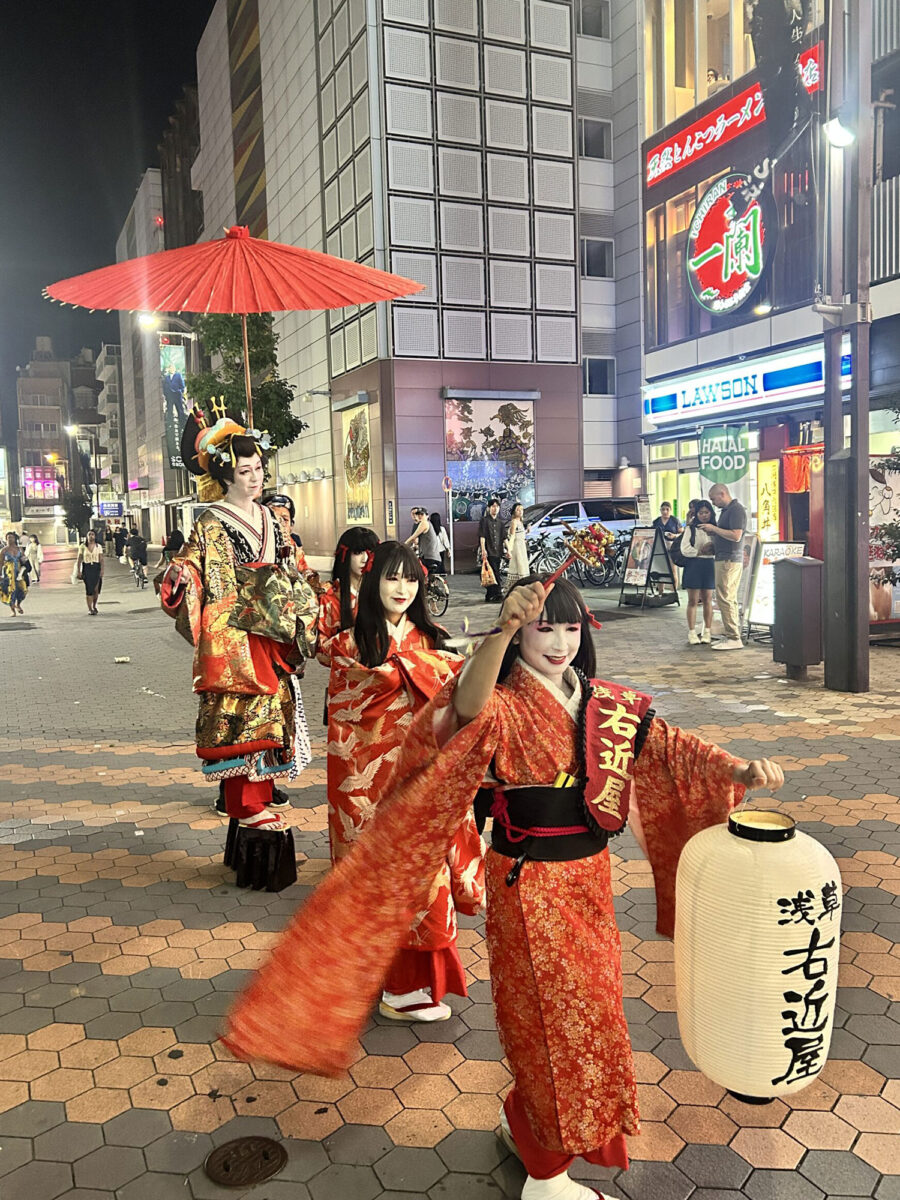 街おこし Oiran Night Rock
