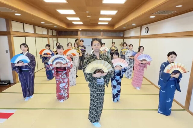 歌舞伎俳優 市川九團次丈との日本文化ワークショップ開催