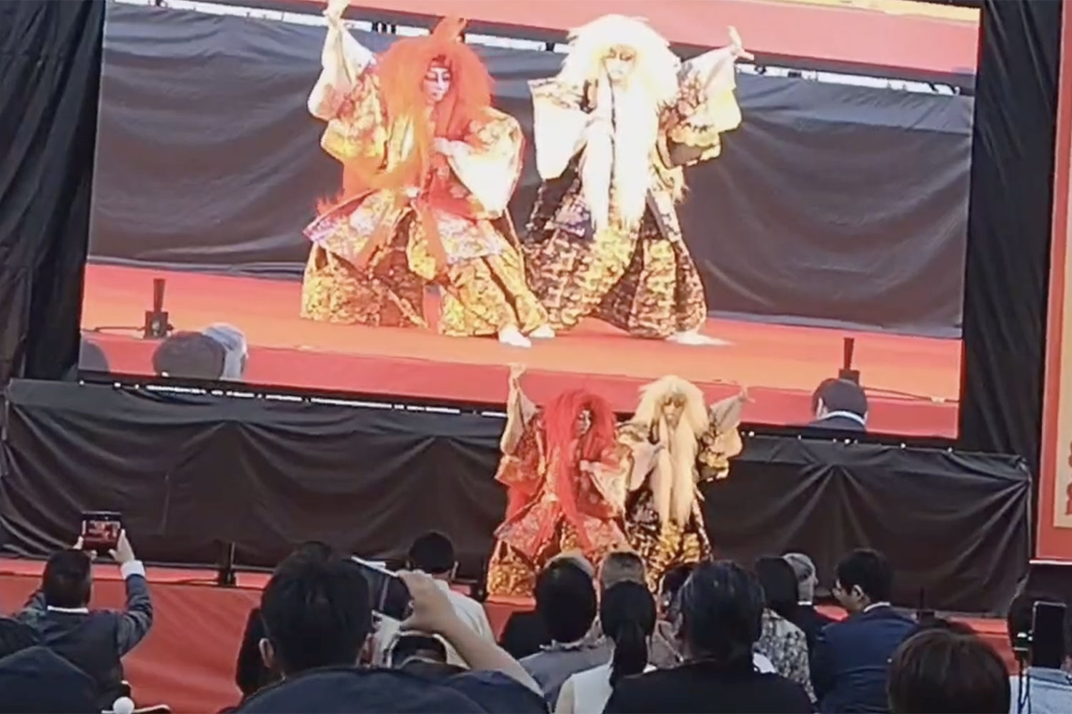 連獅子を披露|チャイナフェスティバル2025
