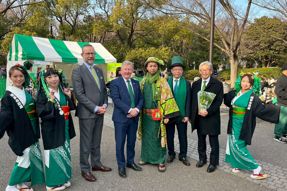 振付した「Irish Bon Bon」を披露｜グリーンアイルランドフェスティバル