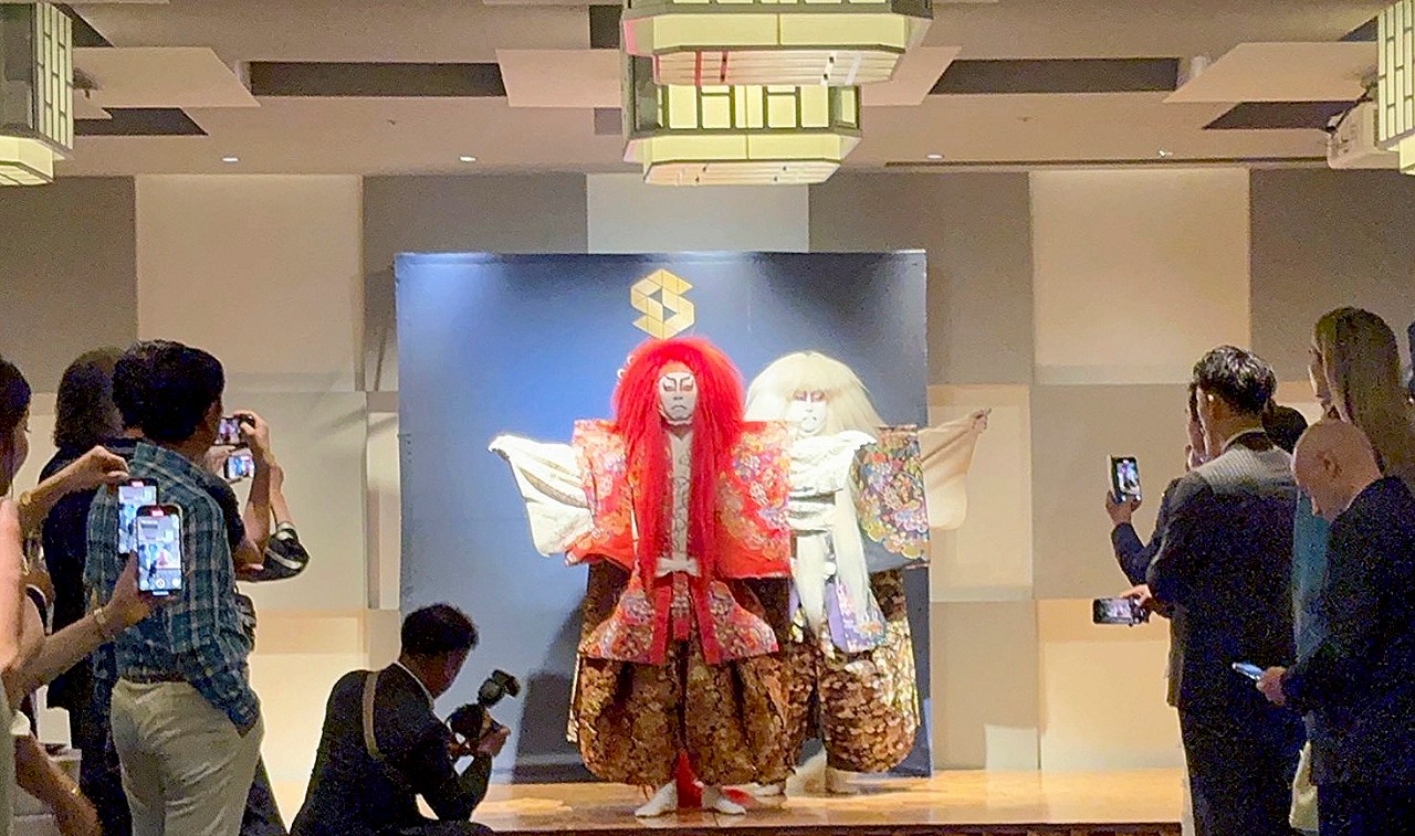 九右会で連獅子|GINZA SAPPHIRE LOUNGEのプレイベント