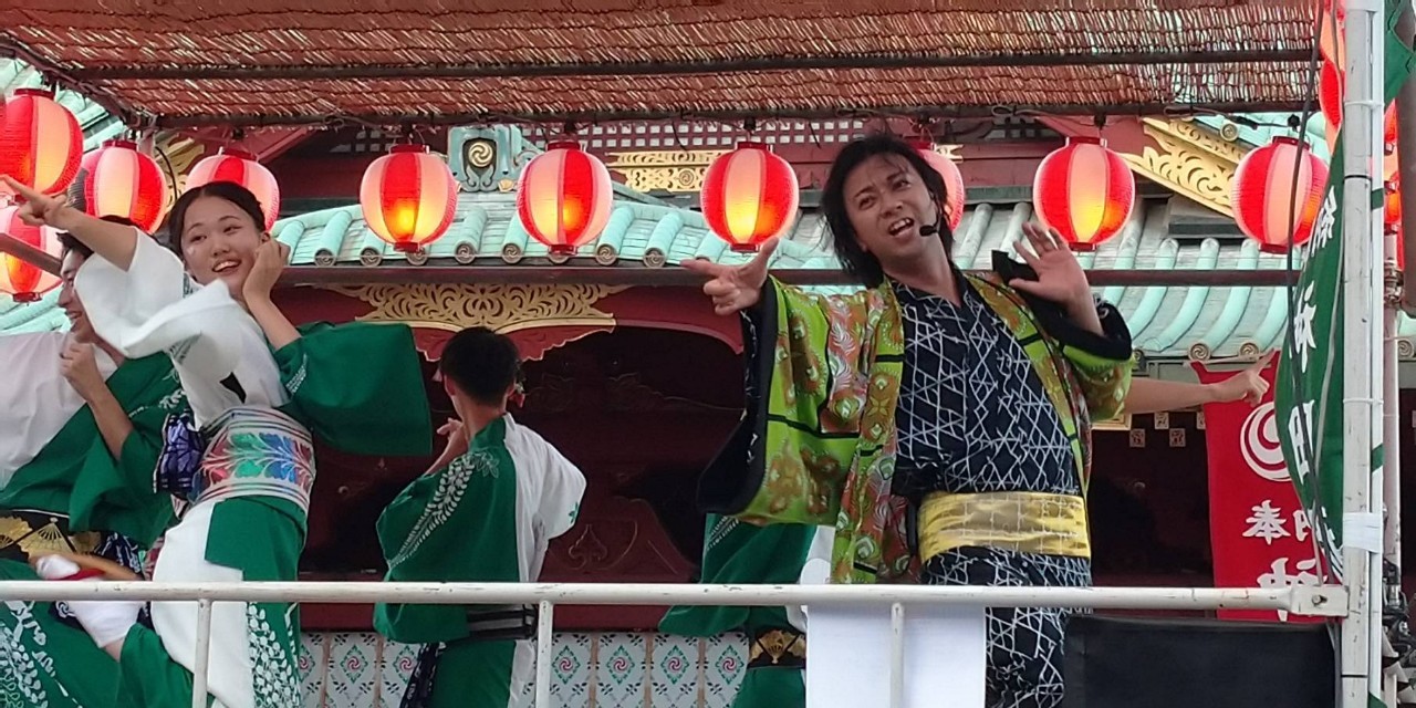 神田明神納涼祭りのアニソン盆踊り2023