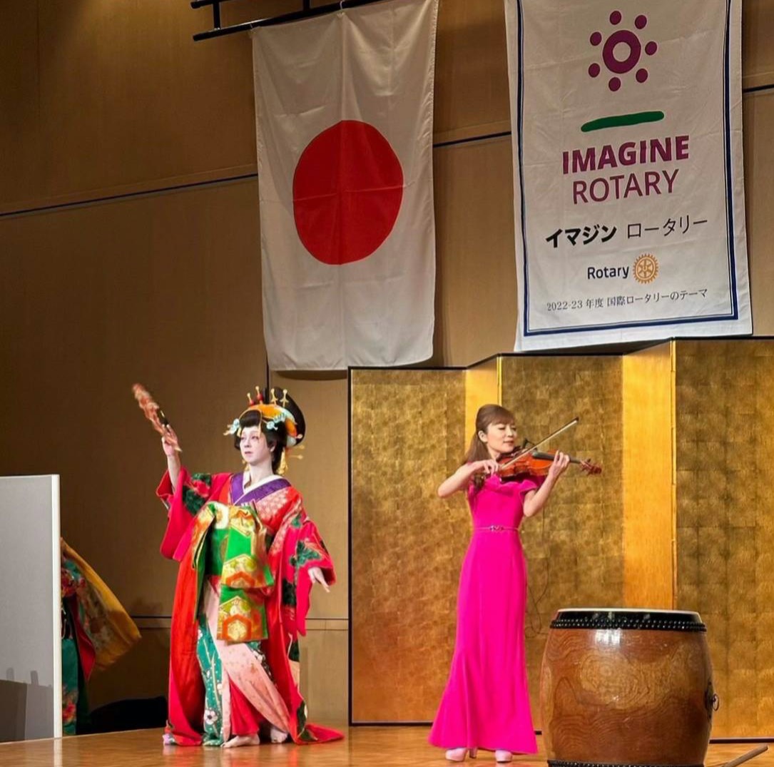 ヴァイオリニスト心奏とのコラボステージ