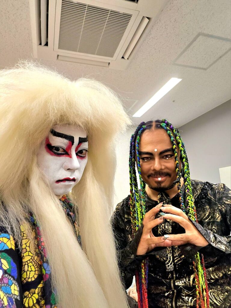 3度目となるケント・モリ氏とのコラボパフォーマンス
