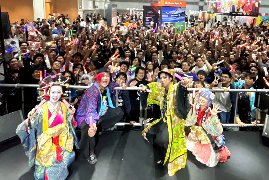 海外でもアニソン盆踊りで盛り上げる孝藤右近|Anime Festival Asia タイ
