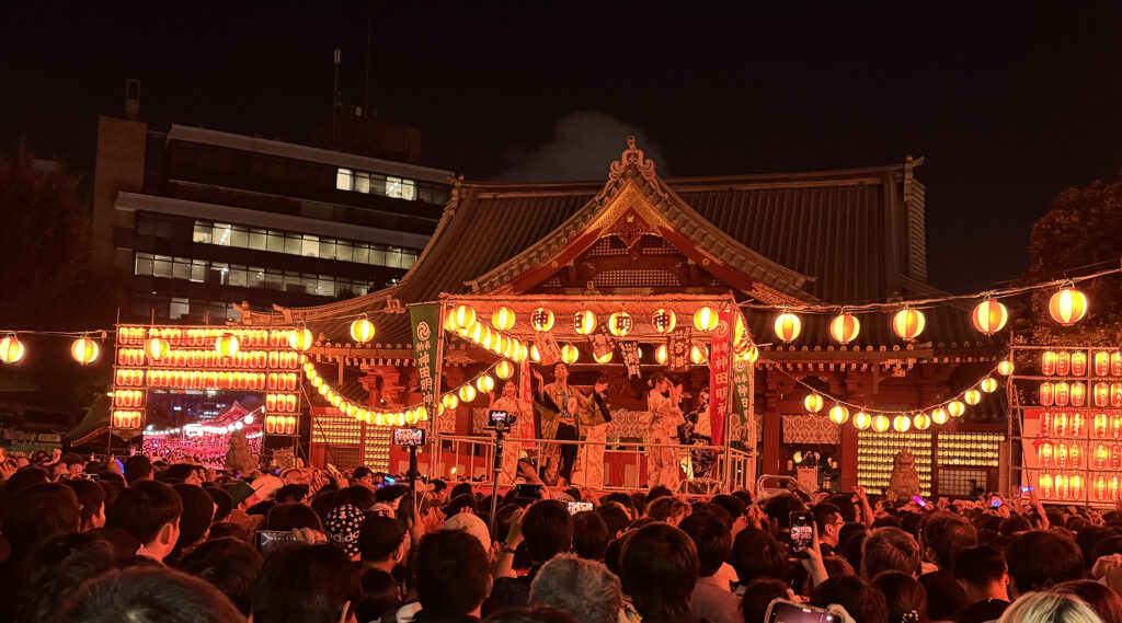 神田明神納涼祭り アニソン盆踊り