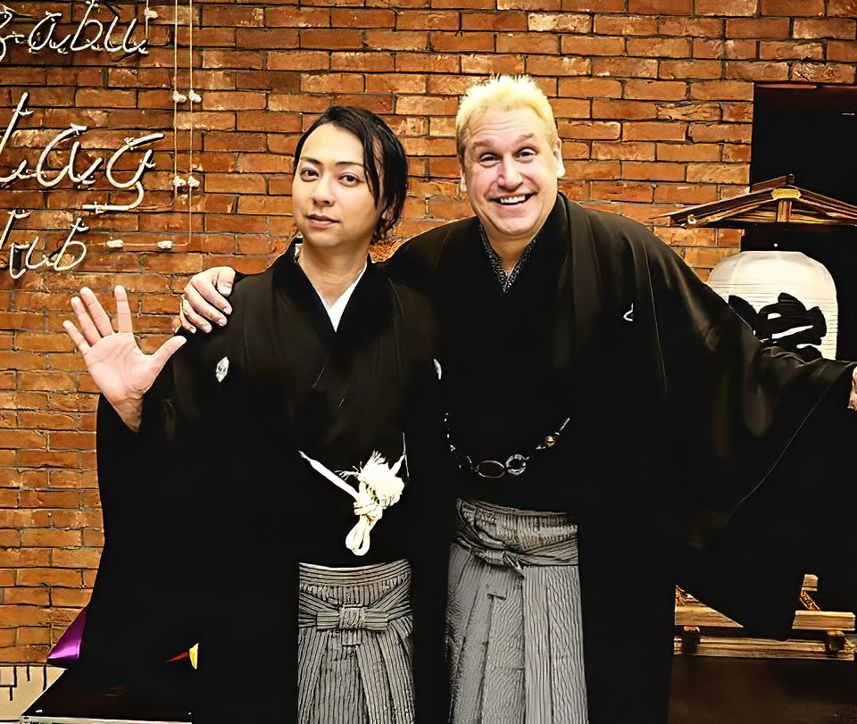 舞落語 桂三輝と孝藤右近