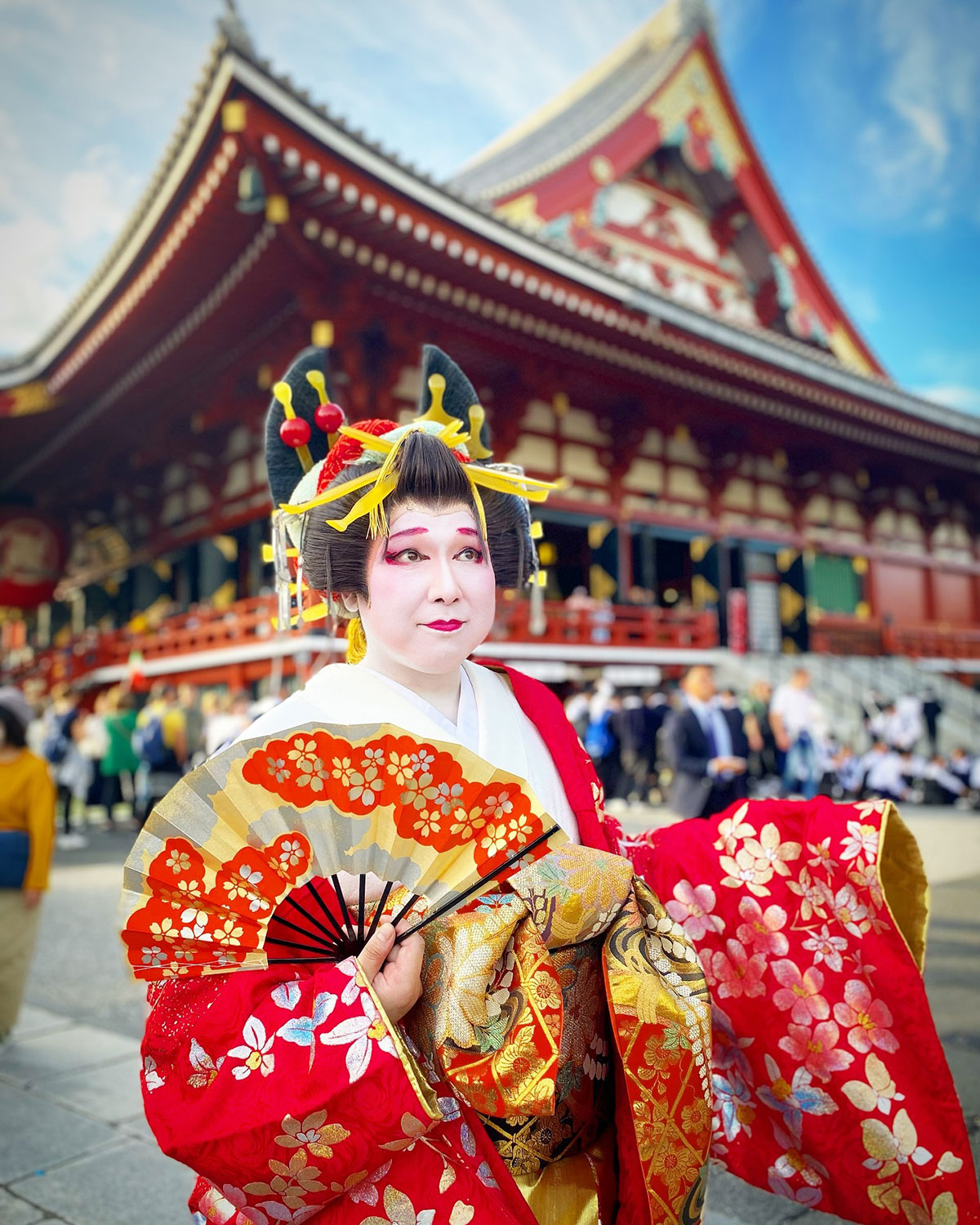 本格的な花魁変身体験